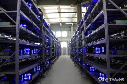 An innovative mining rig setup in a French hosting facility, highlighting hardware advancements for cryptocurrencies like Bitcoin and Ethereum